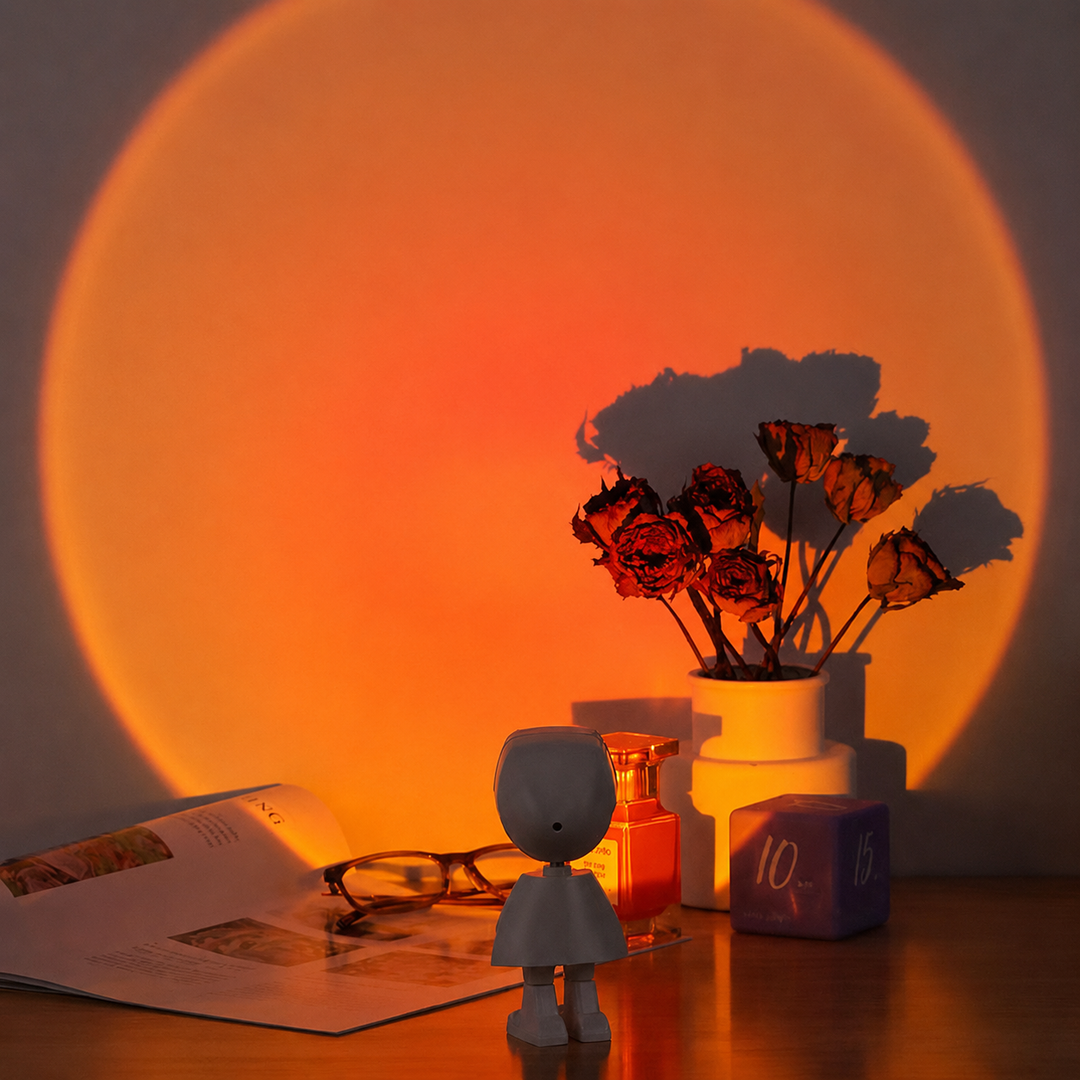 Astronaut Dreamy Sunset Lamp