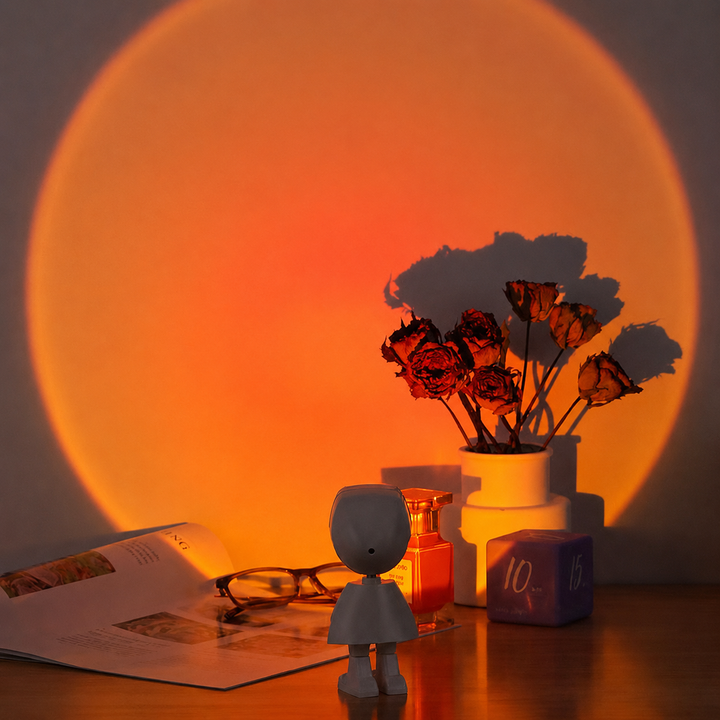 Astronaut Dreamy Sunset Lamp