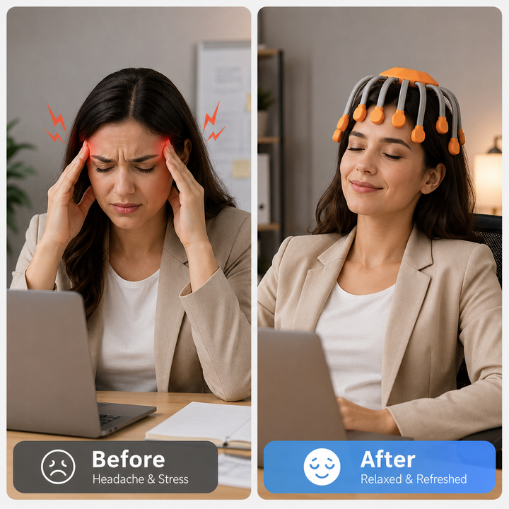Octopus Relax Head Massager