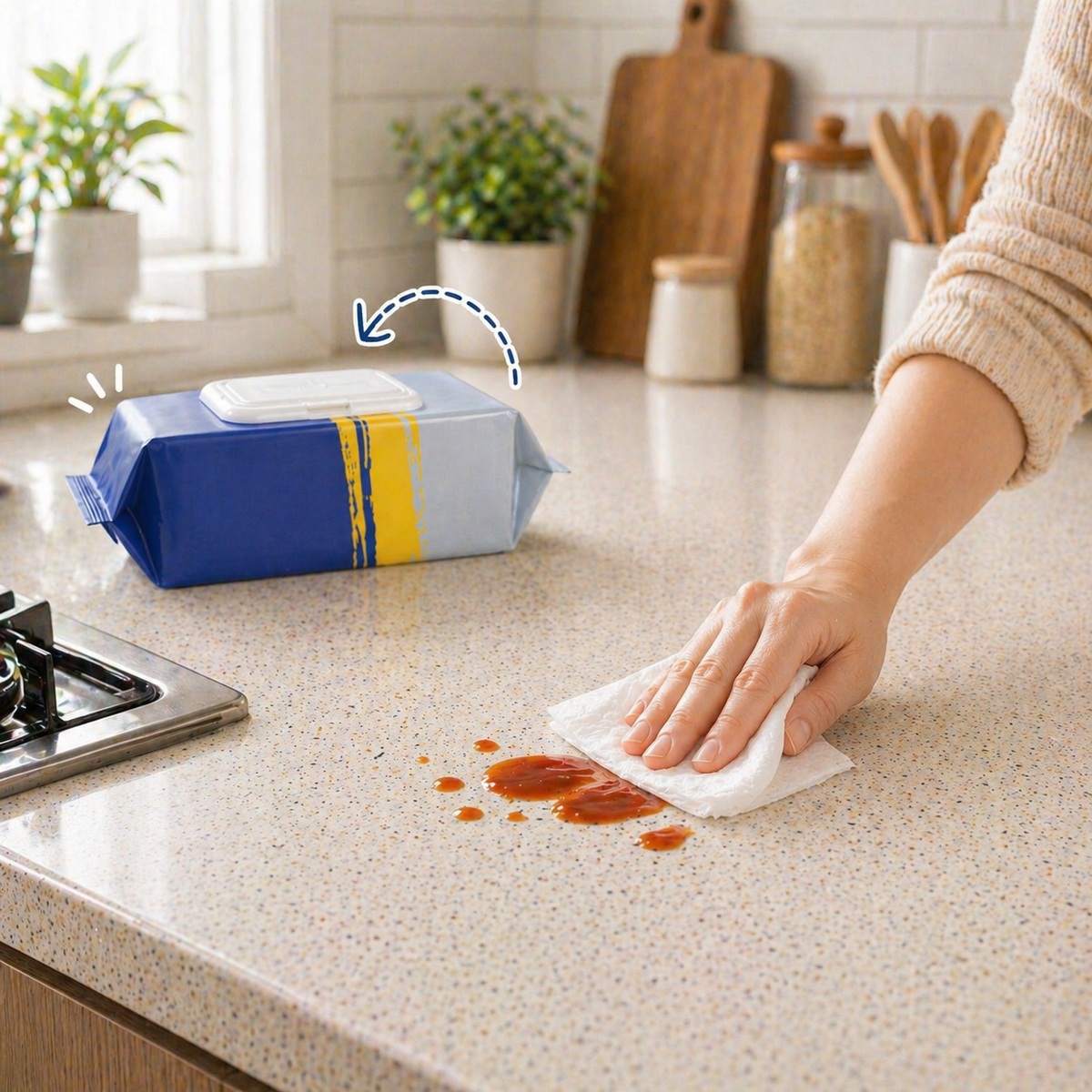 FreshWipe Multi-Surface Kitchen Wet Wipes