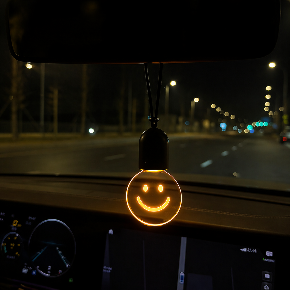 GlowBuddy Smiley Car Light