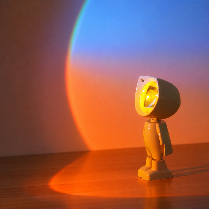 Astronaut Dreamy Sunset Lamp