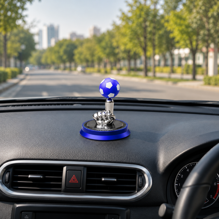 Football Spin Car Dashboard Ornament