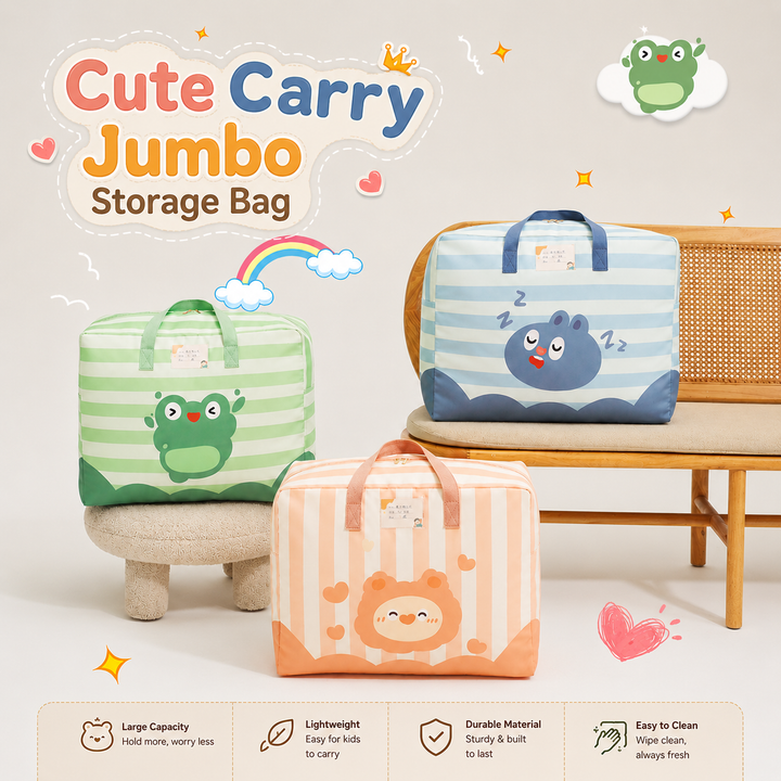 Cute Carry Jumbo Storage Bag