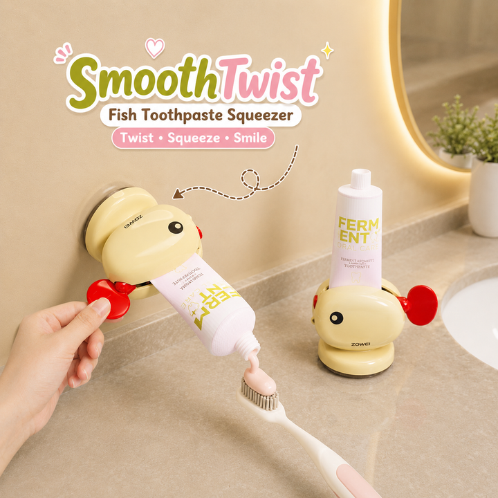 SmoothTwist Fish Toothpaste Squeezer