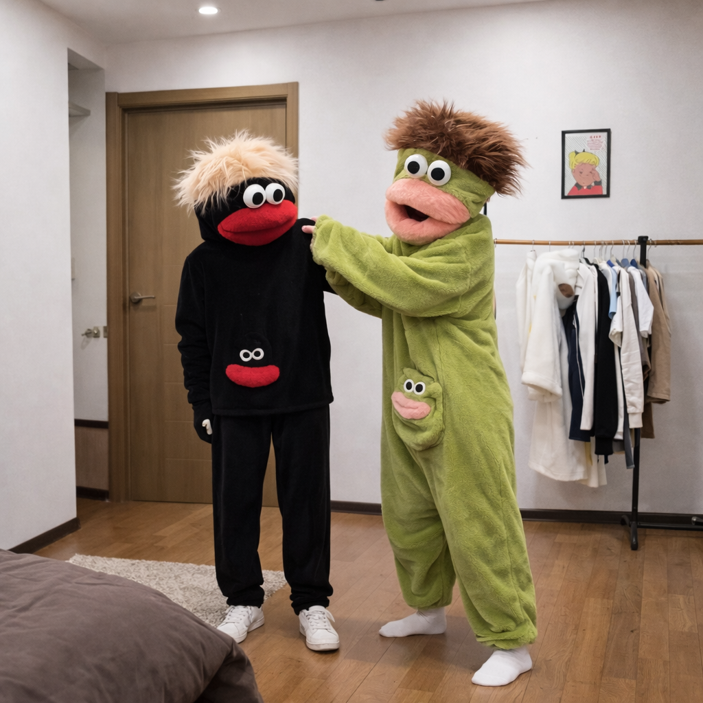 Funky Face Giggle Monster Costume