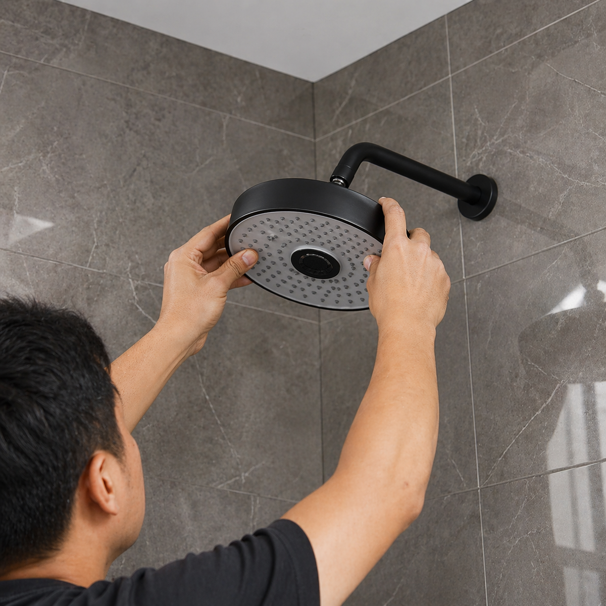 AquaBoost 5 Mode Shower Head