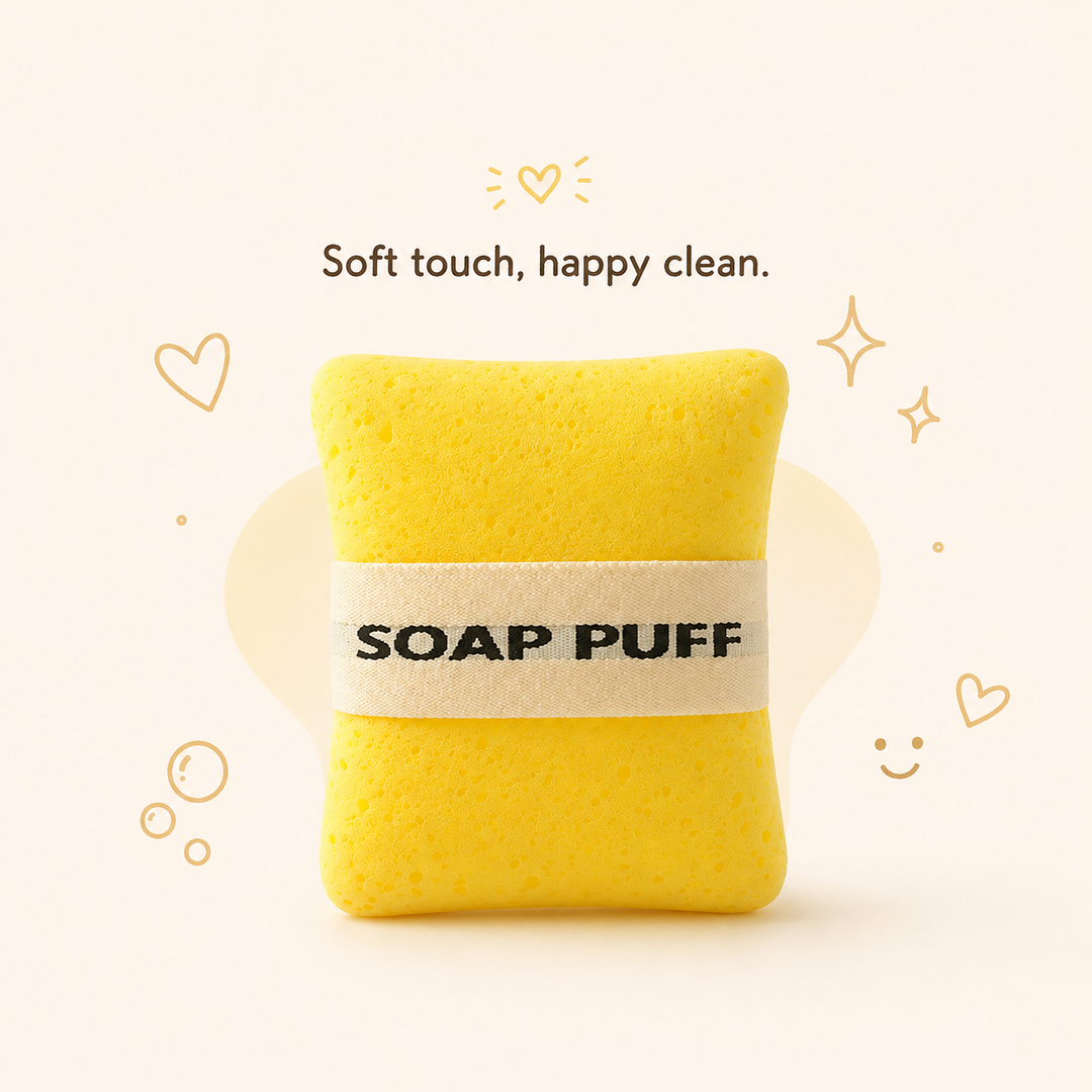 Cheese Bubble Bath Sponge