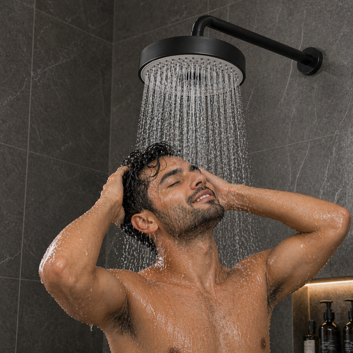 AquaBoost 5 Mode Shower Head