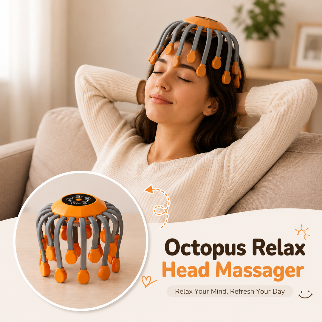 Octopus Relax Head Massager