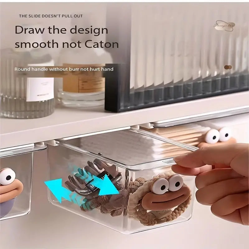 Pull-Out Transparent Drawer Storage Box