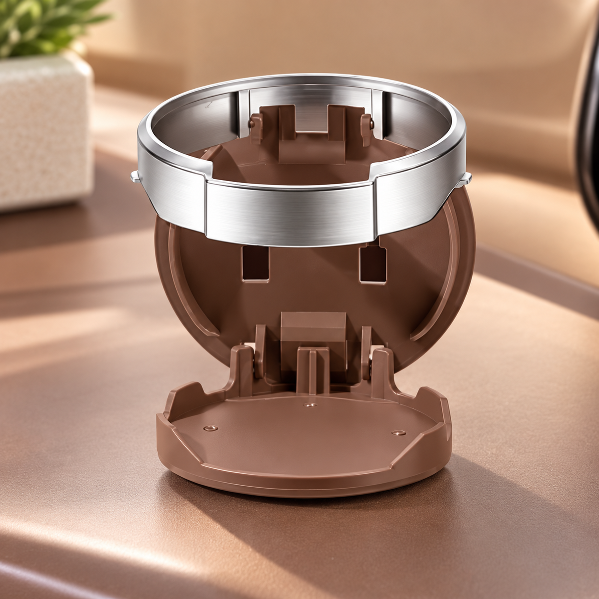 Foldable Car Door Cup & Phone Holder