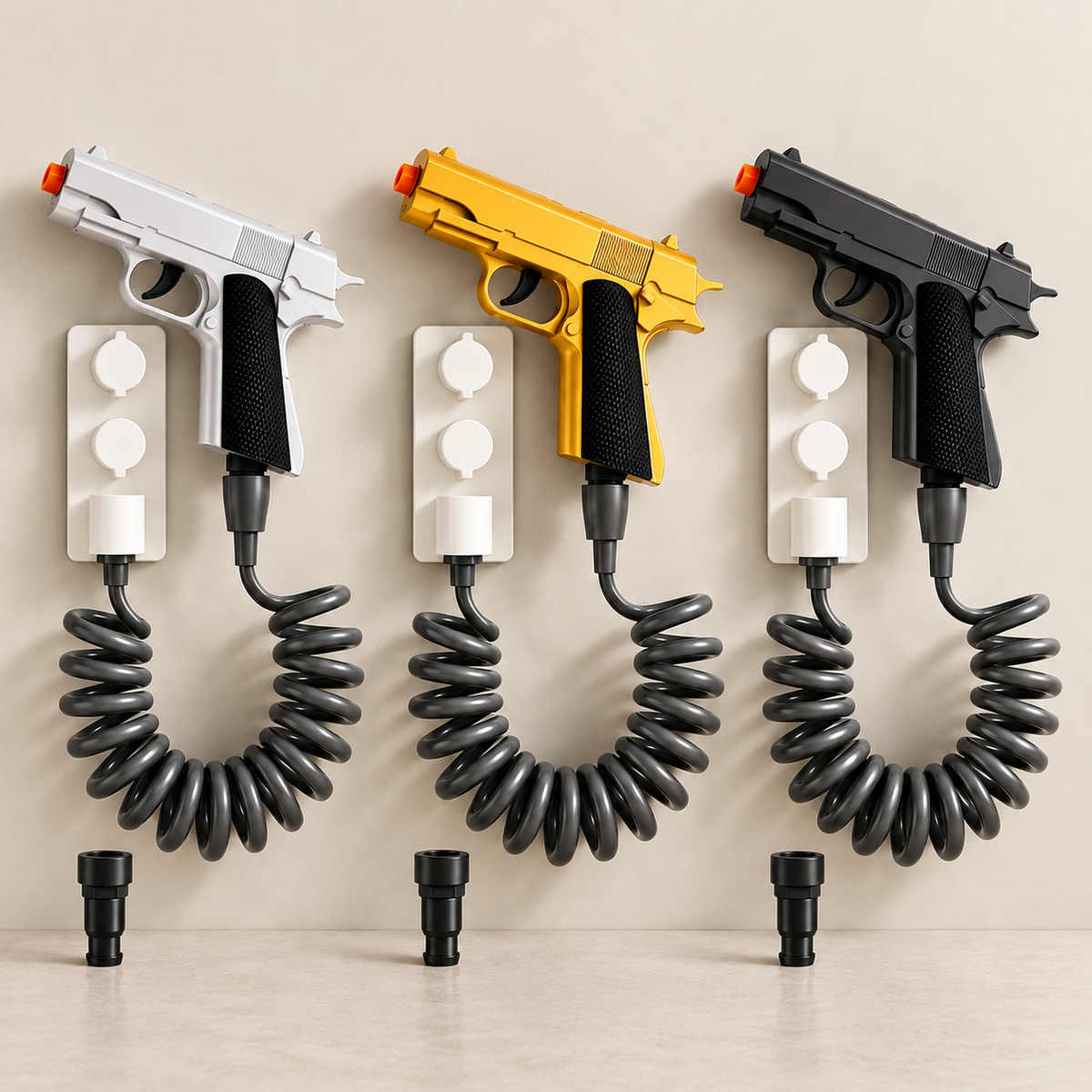 Flexible Bathroom Cleaning Spray Gun