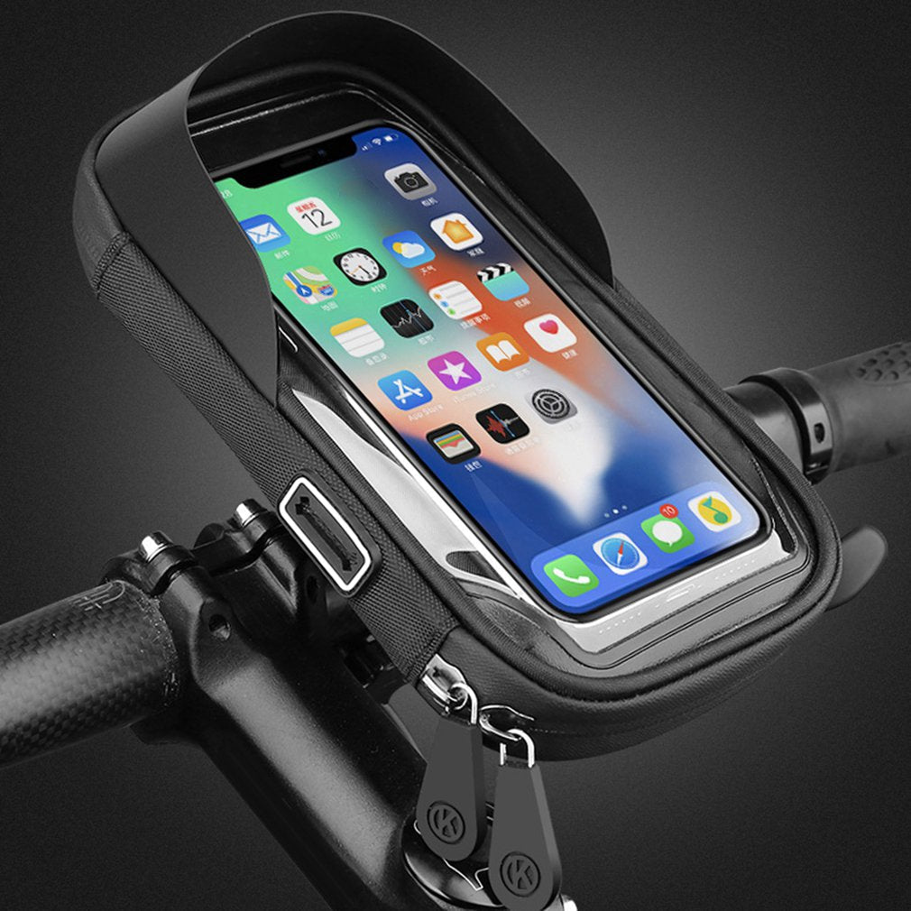 Motorcycle Handlebar Waterproof Universal Phone Holder