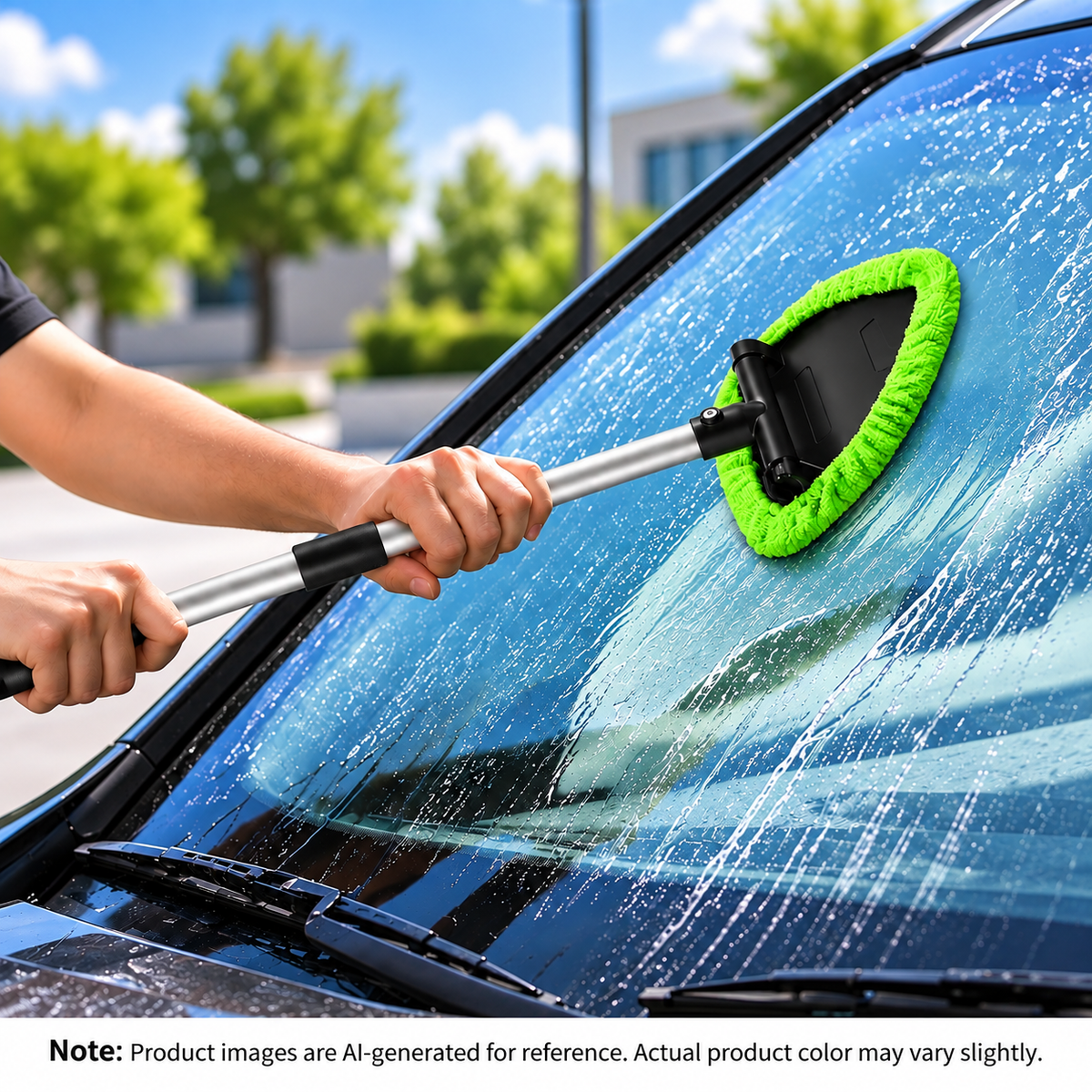 Extendable Windshield Cleaning Tool