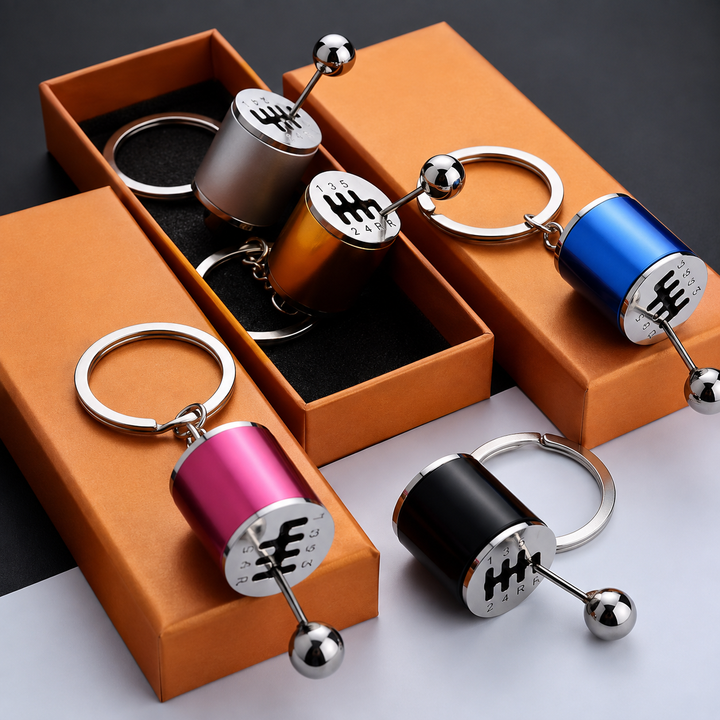 Manual Gear Shift Keychain