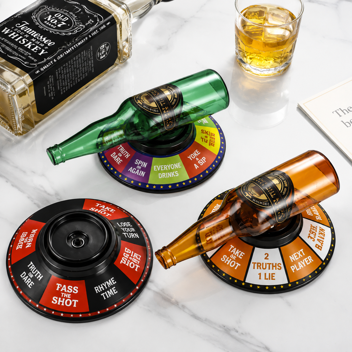 Bottle Dare Challenge Wheel