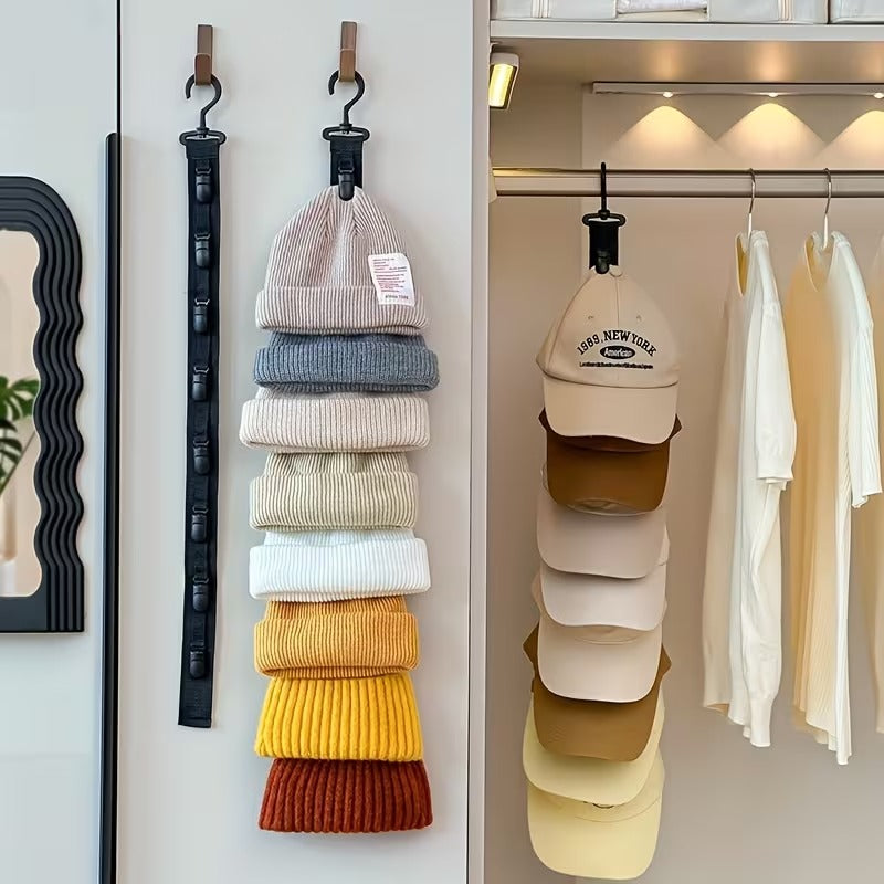 Vertical Space Saving Cap Organizer