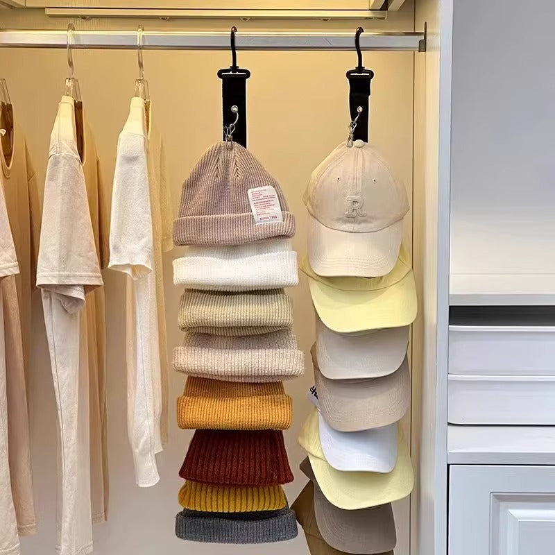 Vertical Space Saving Cap Organizer