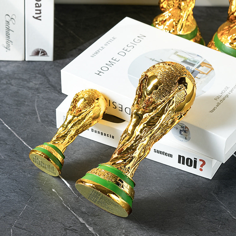 Iconic Victory Football Trophy Decor