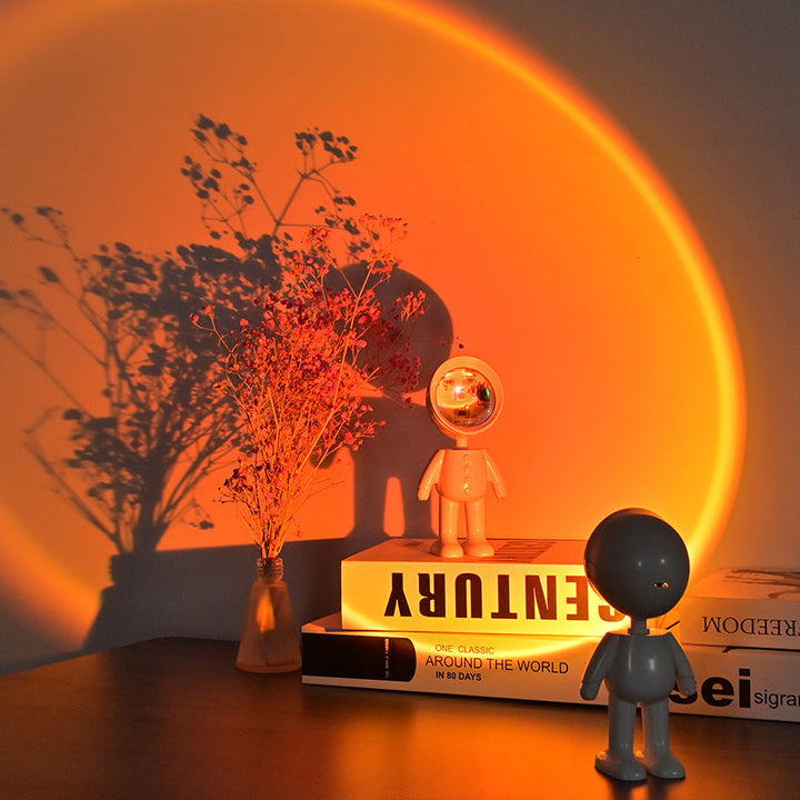 Astronaut Dreamy Sunset Lamp