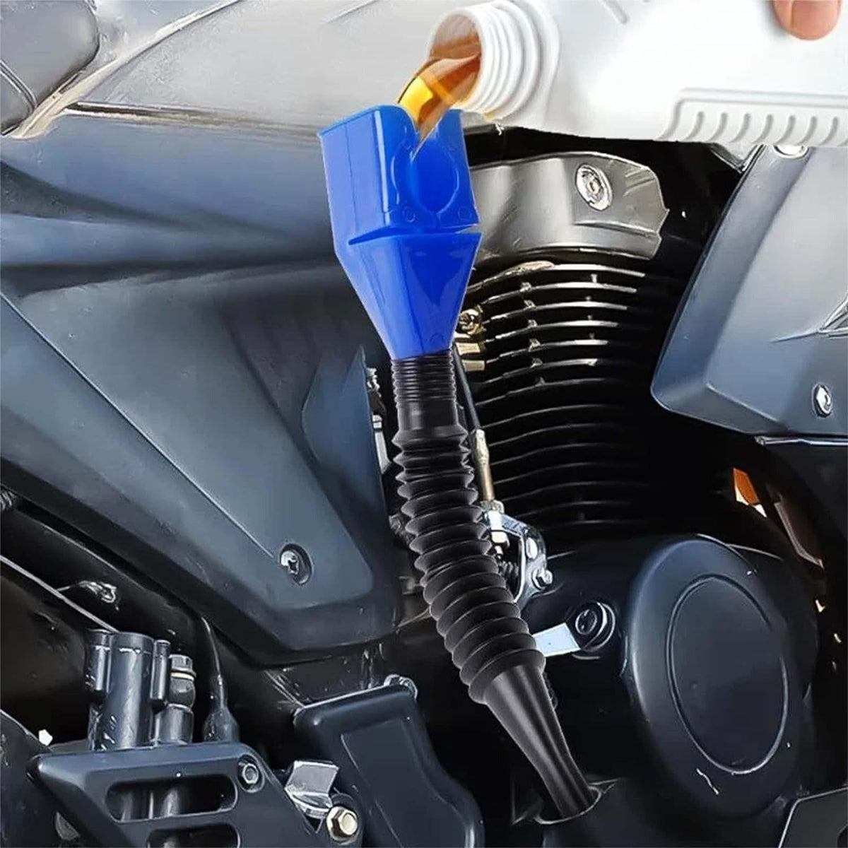 Precision Oil Refilling Funnel