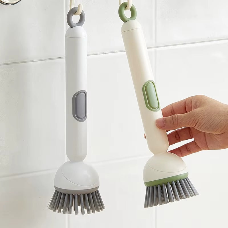 FlexiClean Soap Dispensing Brush