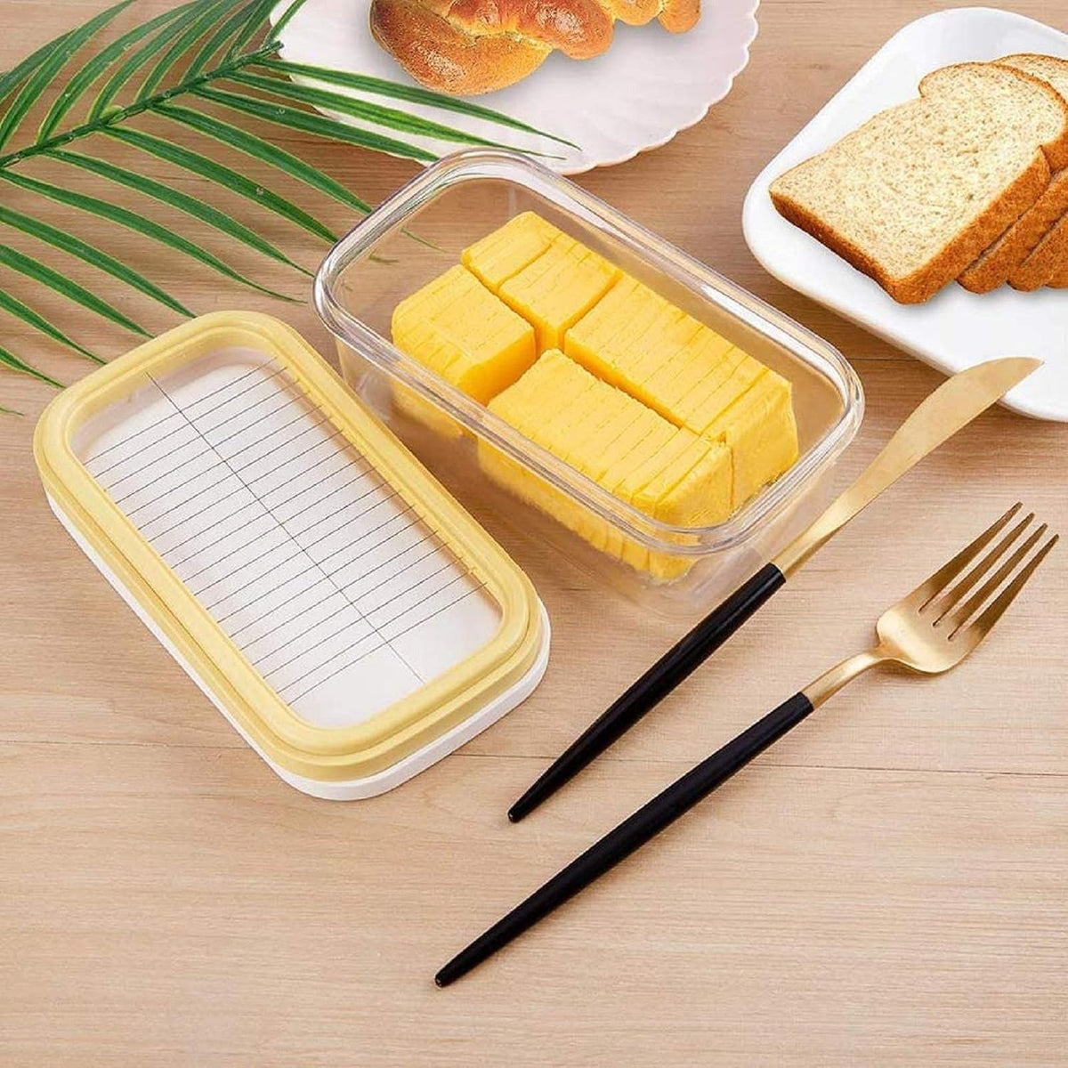 Airtight Butter Slicer & Storage Container