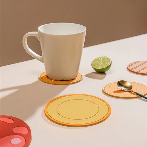 Burger Stack Cup Heat Coaster