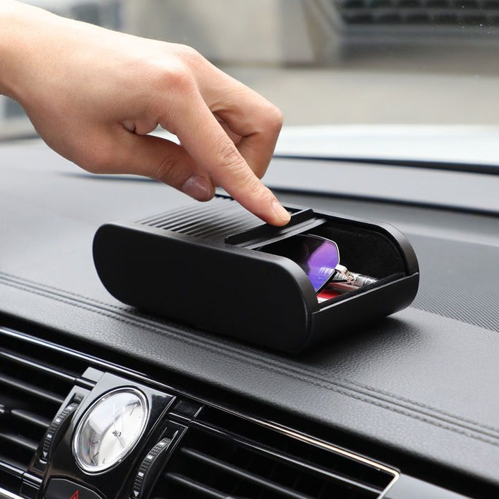 Sliding Car Dashboard Storage Box