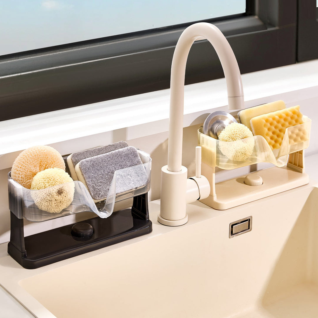 Quick Drain Sponge Organizer