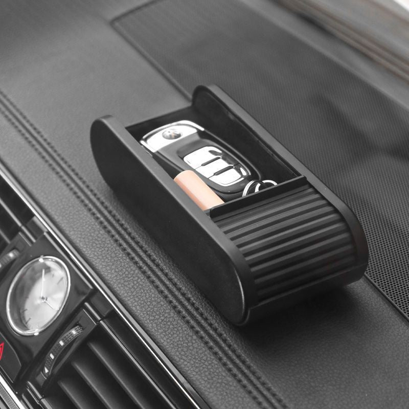 Sliding Car Dashboard Storage Box