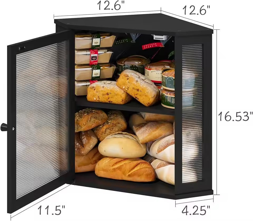 Premium Stylish Kitchen Corner Bread Box