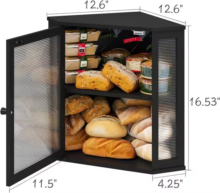 Premium Stylish Kitchen Corner Bread Box