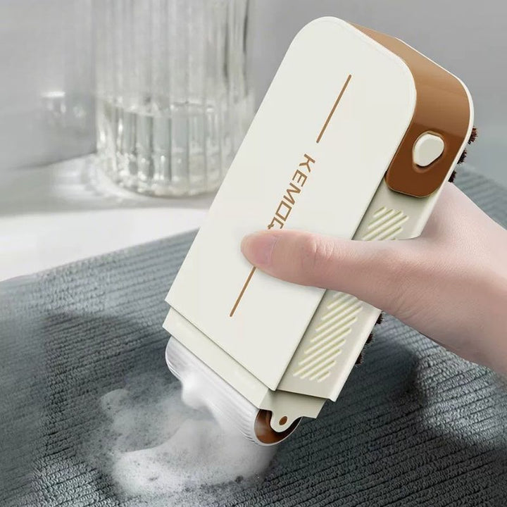 Press & Foam Soap Dispensing Brush