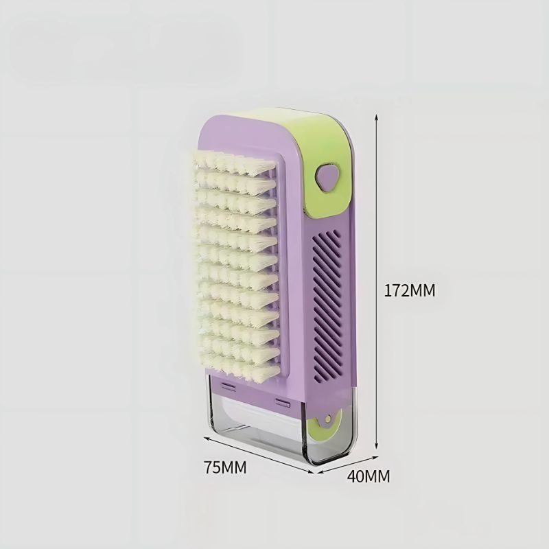 Press & Foam Soap Dispensing Brush