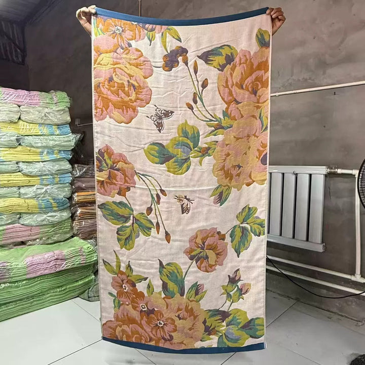 SoftTwist RosePetal Bath Wrap