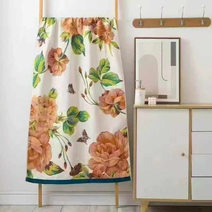 SoftTwist RosePetal Bath Wrap