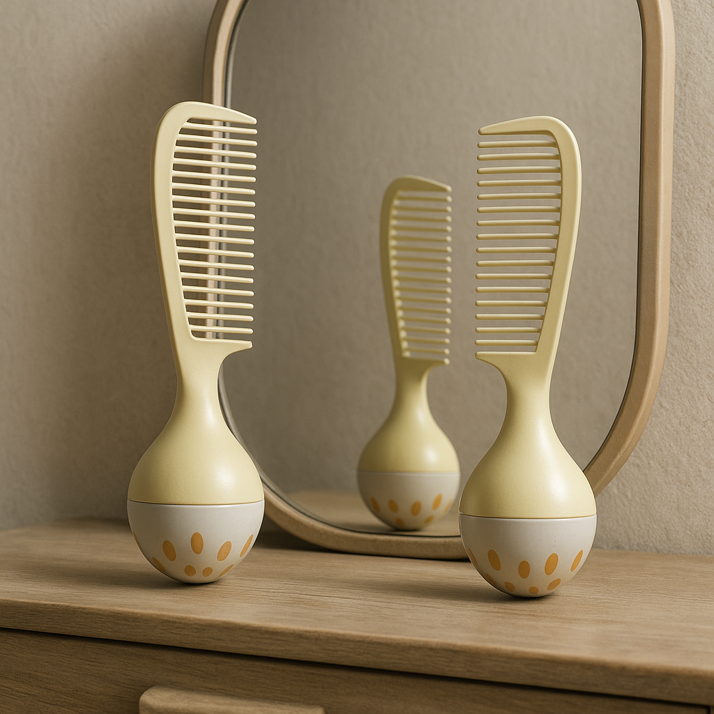 Stylish Upright Round Base Comb