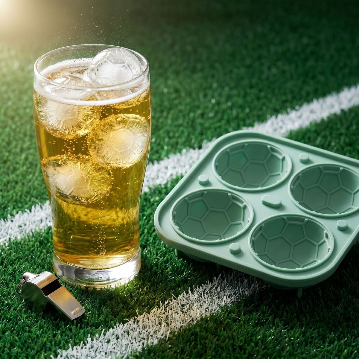 Football Ice Sphere Mold