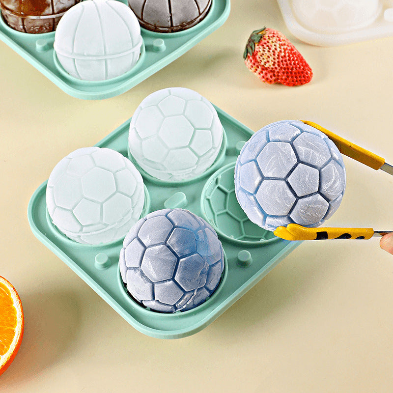 Football Ice Sphere Mold