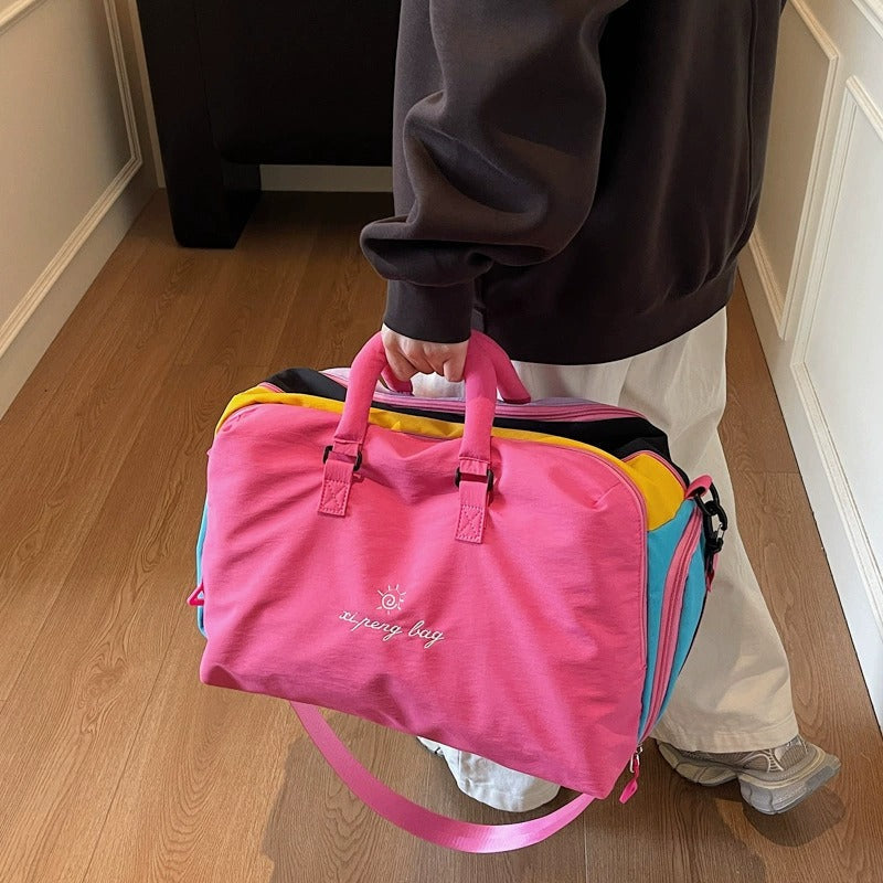 Fashionable Multi-Color Travel Tote