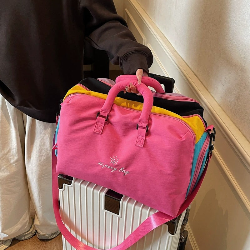 Fashionable Multi-Color Travel Tote