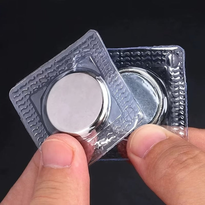 Invisible Magnetic Closure Buttons