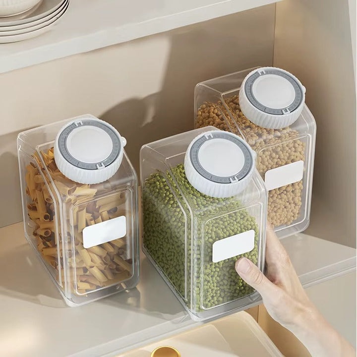 Airtight Grains Storage Jars