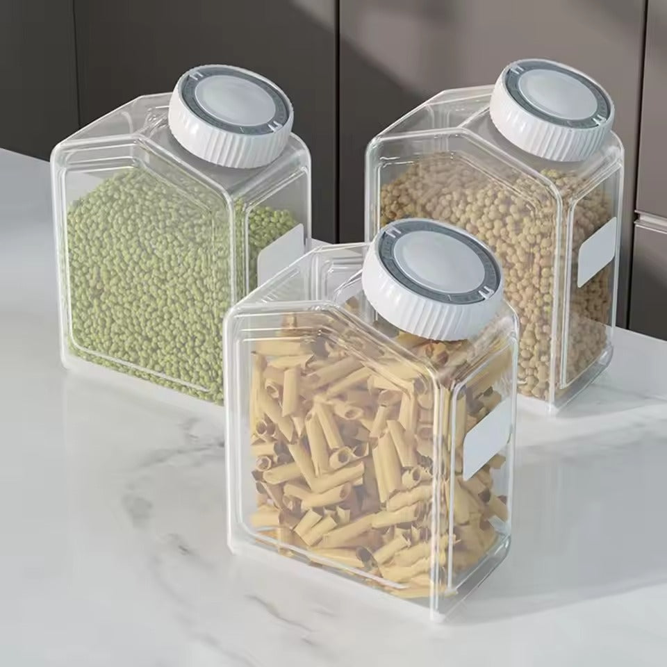 Airtight Grains Storage Jars