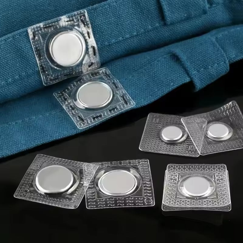 Invisible Magnetic Closure Buttons