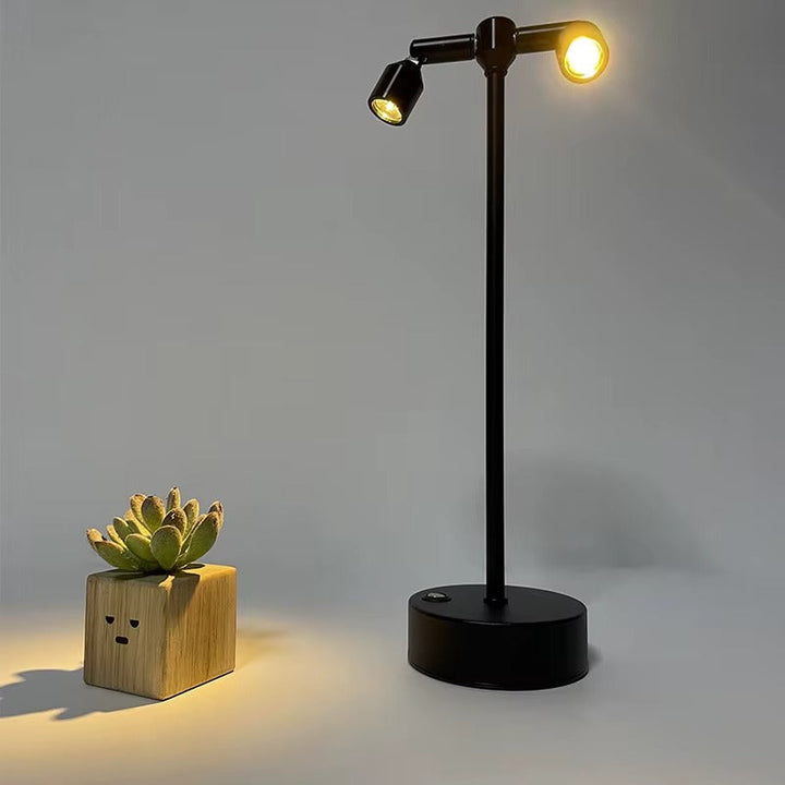 360° Rotating Dual Head Lamp
