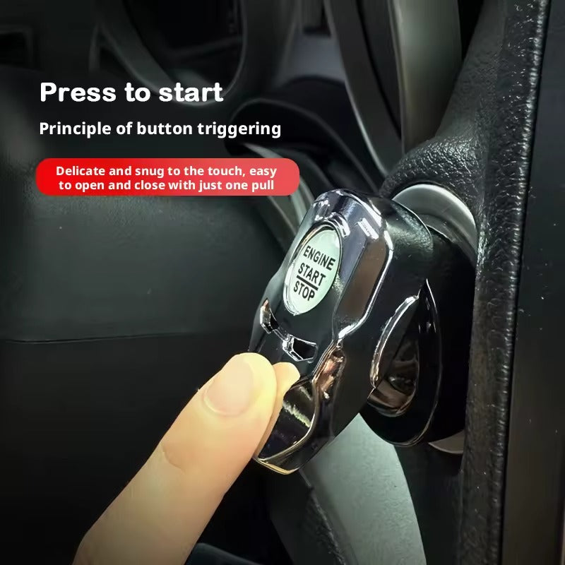 Sporty Car Start Button Cover