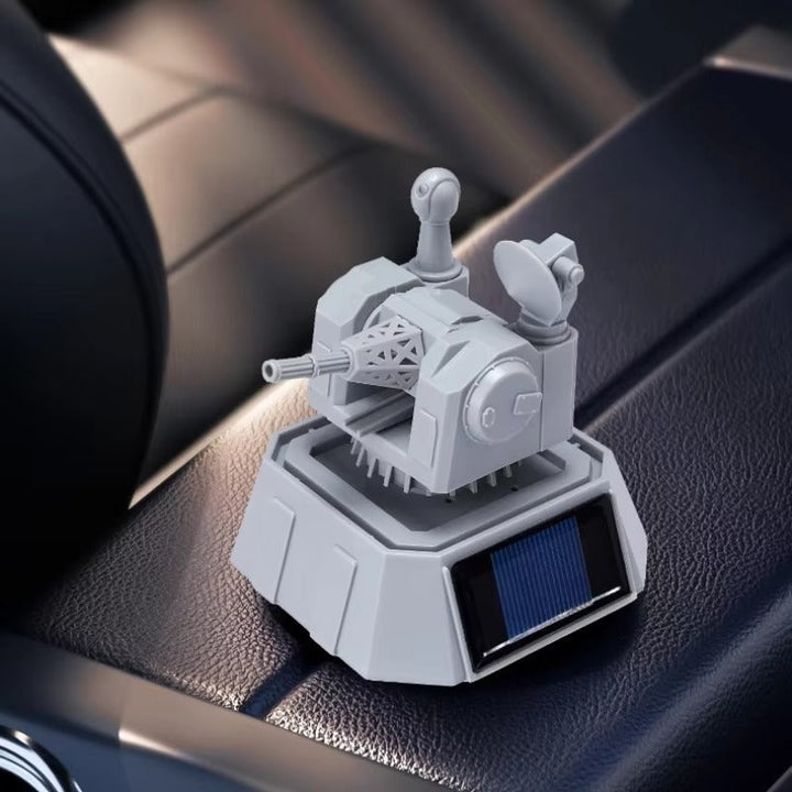 Futuristic Rotating Solar Turret
